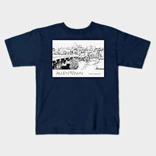 Allentown Pennsylvania Kids T-Shirt